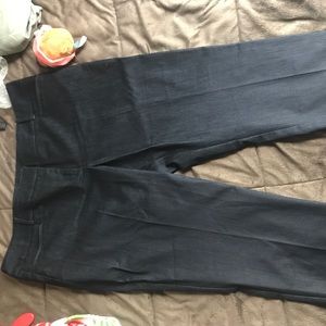 NWOT New York & Company Capris dark gray/blue